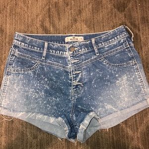 High waisted Hollister Jean Shorts